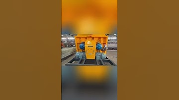 Revealing the details of JS1000 concrete mixer