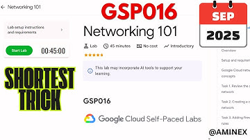[NEW 2025] Networking 101 | #GSP016 | #qwiklabs | #arcade 🌐