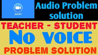 ZOOM AUDIO PROBLEM SOLUTION | ONLINE CLASSES ZOOM | MEETING ONLINE screenshot 5