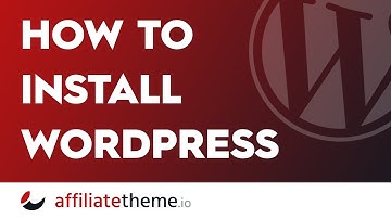 (S01E01) How to install WordPress via FTP & some basic settings 🔥 affiliatetheme.io