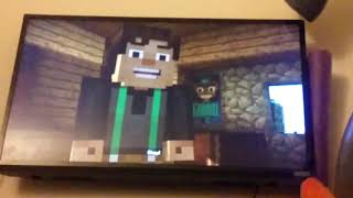 Our Reaction To Mincraft Story Mode