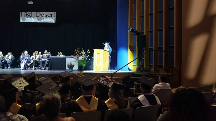 Stefanie Todd valedictorian speech. 2019 july