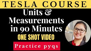 Units And Measurements PYQs   in 90 minutes - One Shot Video | NEET Physics | NEET 2024 |