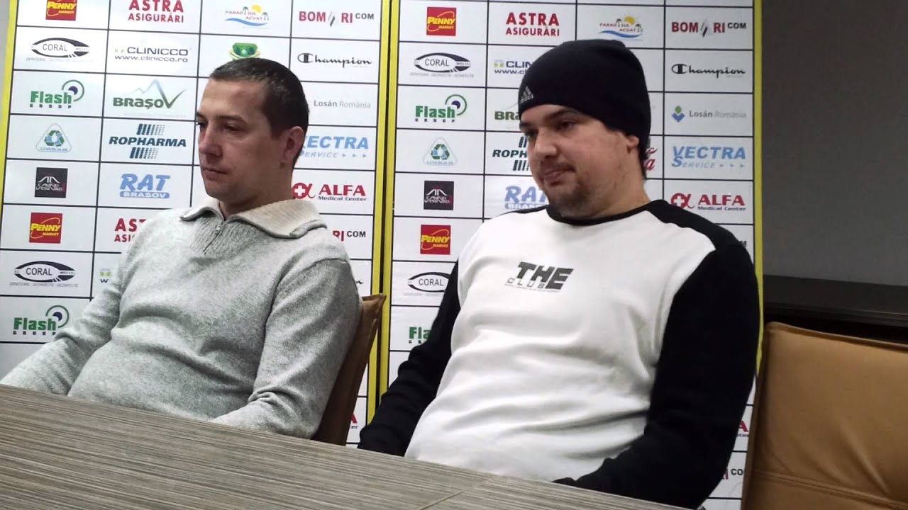 Conferinta de presa 18 martie, Corona Brasov - Steaua Rangers hockey fights