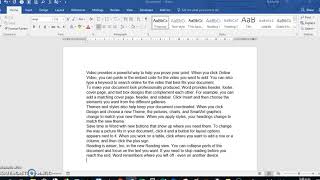 Add Random Text In Microsoft Word