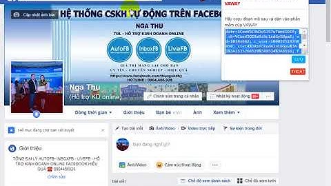 Thêm tài khoản fb vào inboxfb phiên bản V2