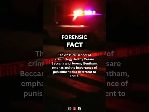 Criminology | #forensicscience