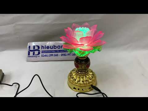 Video Đèn bàn thờ dùng pin tụng kinh tại hà Nội | Hiếu Bằng - youtube
