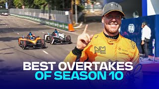 'Surely he can't make that stick' 😳 | Best overtakes of Season 10 so far