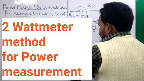 Lec16/ 2 Wattmeter for unbalanced load ||EIM || By Jitendra Sir