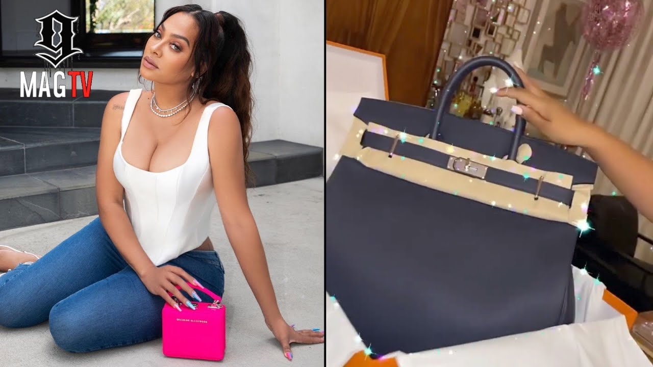 La La Gets A Birkin Bag From Kim Kardashian For Her 39th B-Day! 👜 