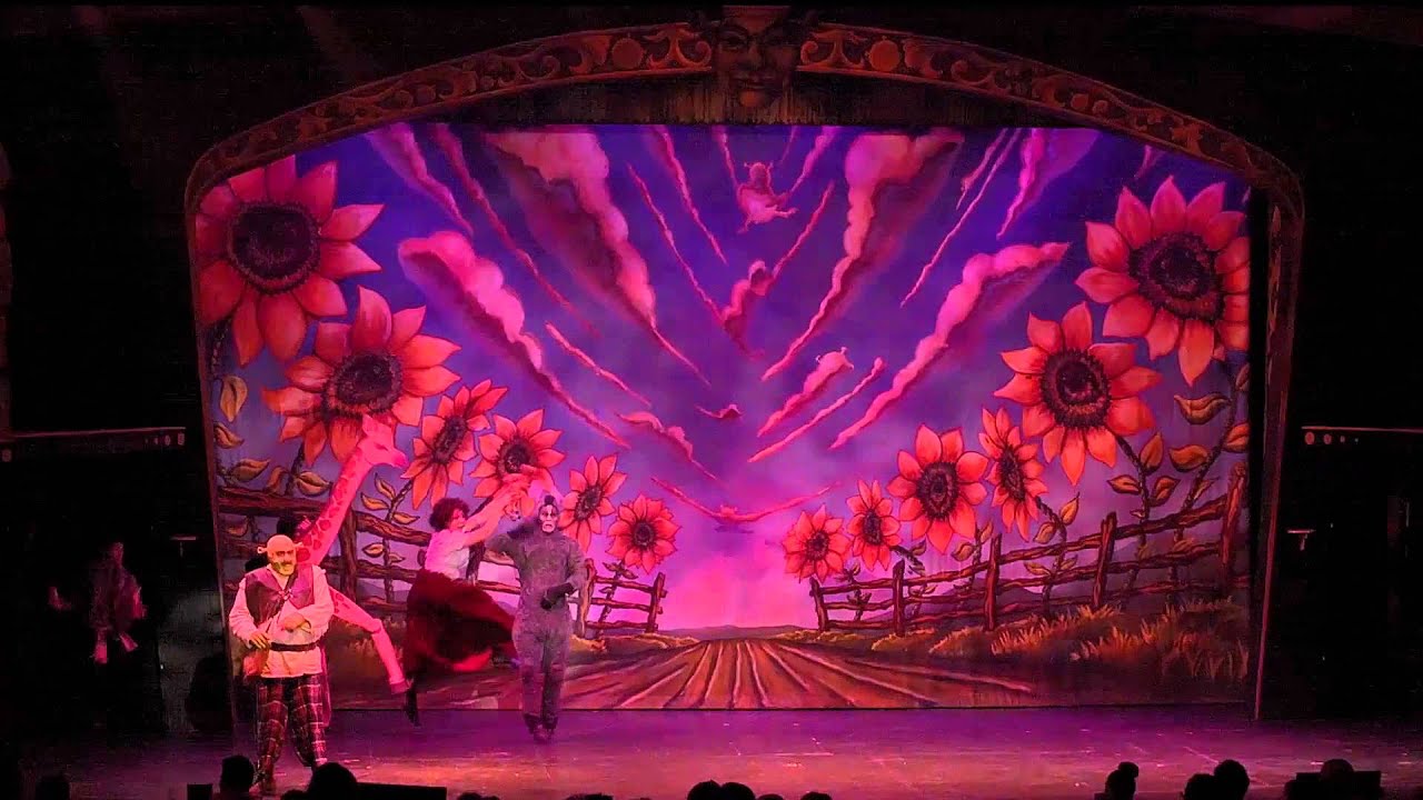 Shrek The Musical - Travel Song and Don't Let Me Go