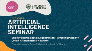 Selective Reinitialization Algorithms for Preventing Plasticity Loss in Artificial Neural Networks