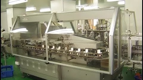 Automatic vertical type bottle cartoning machine with bottle top pressing filling feeding system