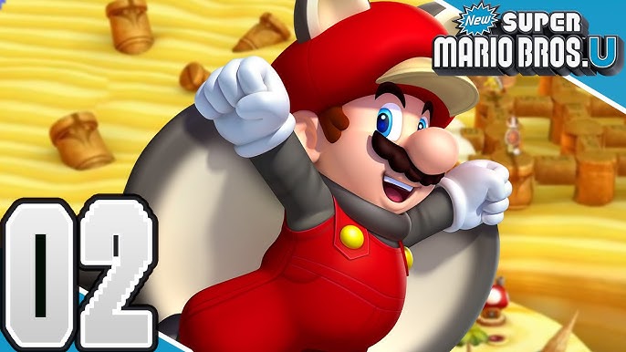 New Super Mario Bros. U - Part 1 - Acorn Plains (Co-Op) 
