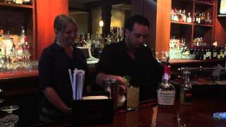 The making of the #PharoahToga Cocktail