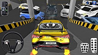 New Crashed car Stuck in Parking Garage - 3D Driving Class 2026 - 3D Driving Class - Car Game screenshot 1