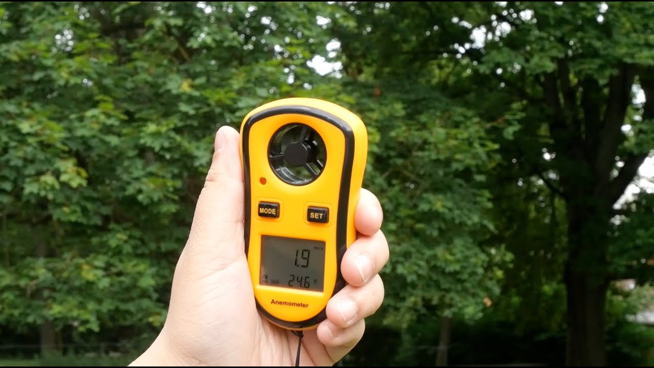 Anémomètre Numérique Portable Mesure la Vitesse du Vent Comment — free download