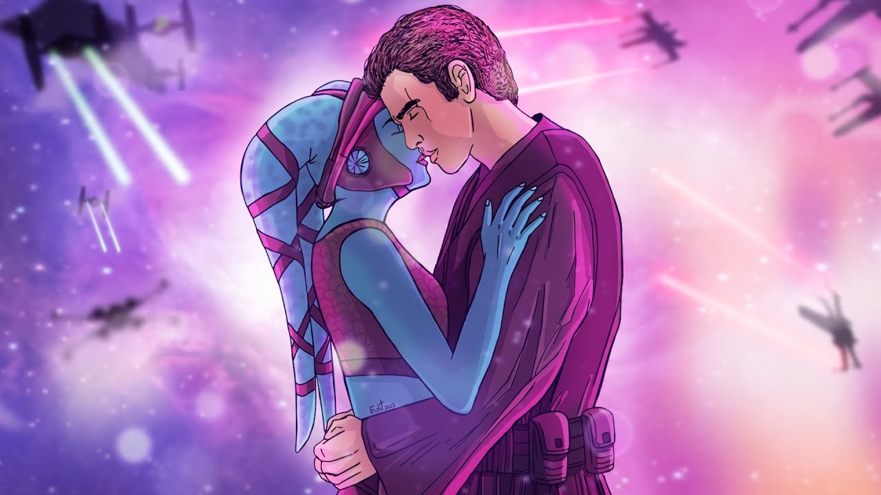 Aayla secura and anakin skywalker