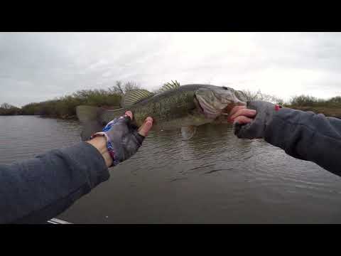 Bass fishing in the midwest Early March