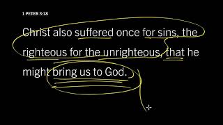 By His Wounds You Have Been Healed: 1 Peter 2:21–25, Part 2