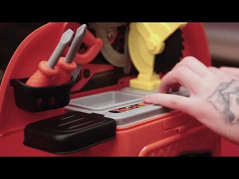 Детские строительные инструменты: 30 предметов, рюкзак-трансформер