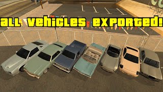 Every Gta:sa Vehicle Delivery