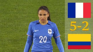 France vs Colombia 52 All Goals & Highlights  Women's International Friendly 2023