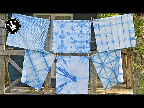 Video: Stoff färben mit Arashi Shibori (mit Bildern)