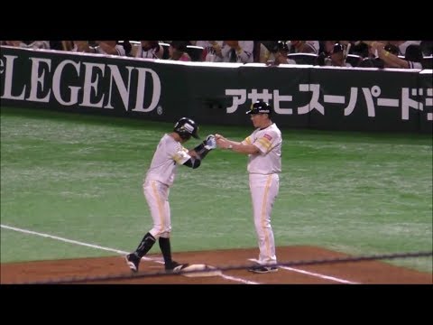ソフトバンク 高田 同点タイムリー 2018.10.14(CS 1st 第2戦)
