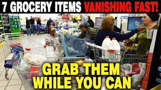 7 Grocery Items DISAPPEARING FAST From Stores This April 2025 – BUY NOW!