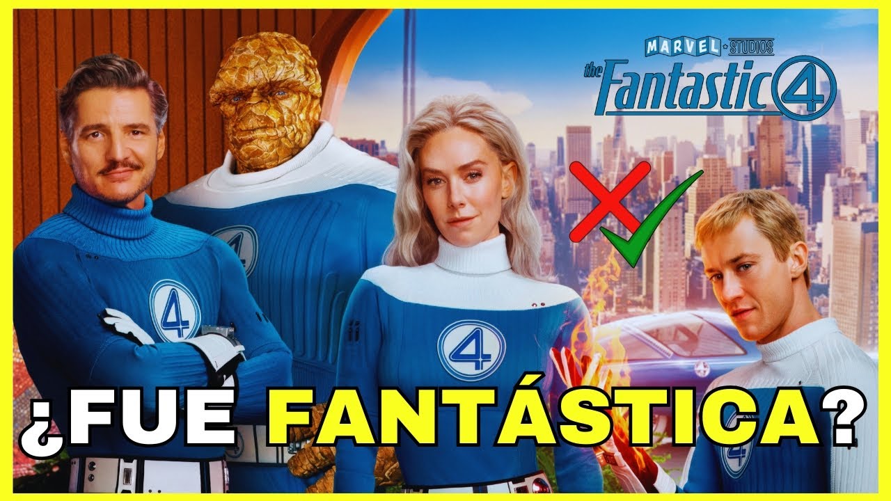 ¿ES FANTÁSTICA? | DEBATE FANTASTIC FOUR FIRST STEPS, CRÍTICA, ANÁLISIS ...