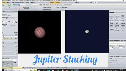 jupiter stacking  pipp, autostakkert, registax 🔭