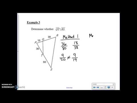 6.6 Use Proportionality