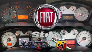 Fiat Stilo (0-100 KM/H) (0-60 MPH) ACCELERATION BATTLE