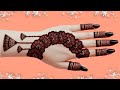 New Flower Mehndi Design | Mehandi Ka Simple Design | Mehndi Design For Hands | Easy Henna Design 
