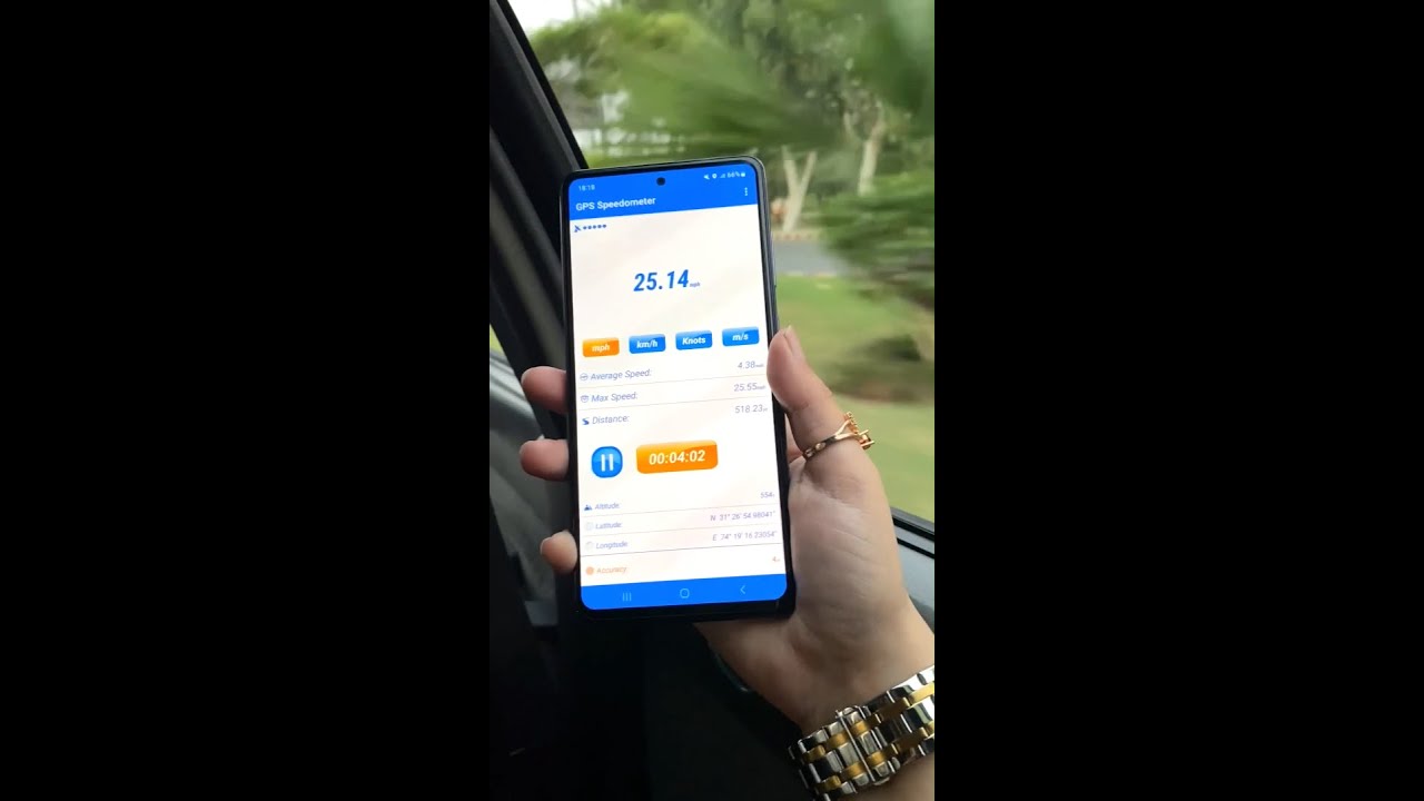 "GPS Speedometer Offline" App RealTime Speed, Location, Works