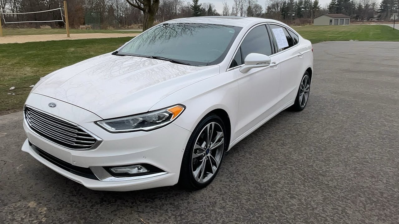 Awd Ford Fusion 2017null