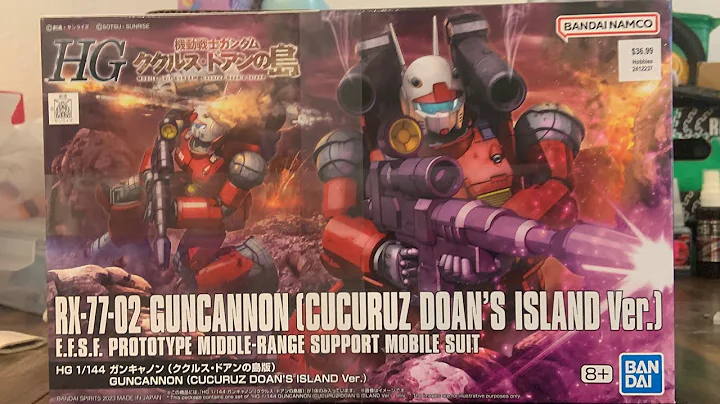 Gunpla Geek HG Cucurus Doan's Island 1/144 scale Guncannon