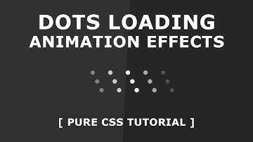 CSS Dots Loading Animation