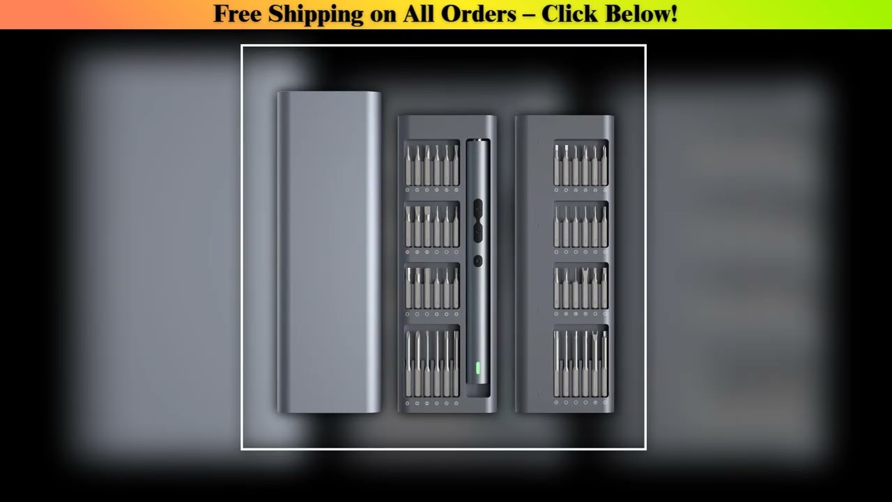Electric Screwdriver Precision Sets 62 in 1 Power Tool Kit Rechargeable Wireless Mini Small