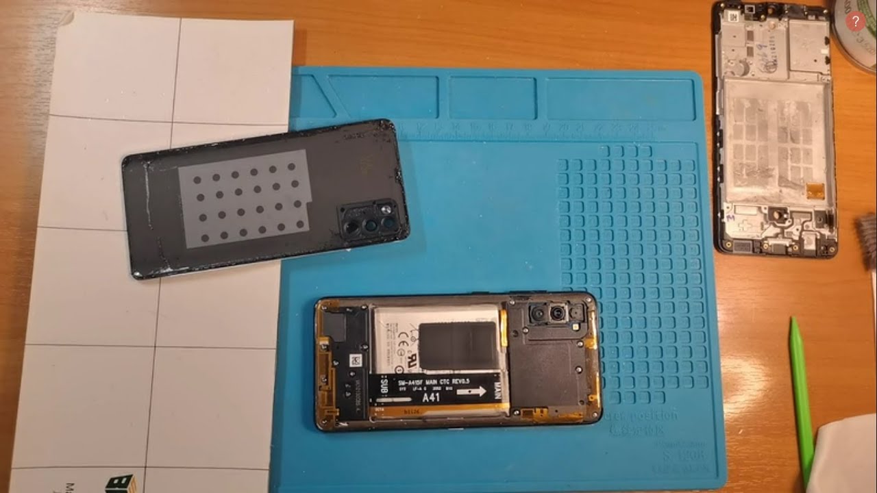 Samsung A41 замена экрана дисплея в сборе в рамке Display Replacement ...