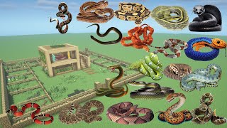 How To Make Every Snake Farm in Minecraft PE