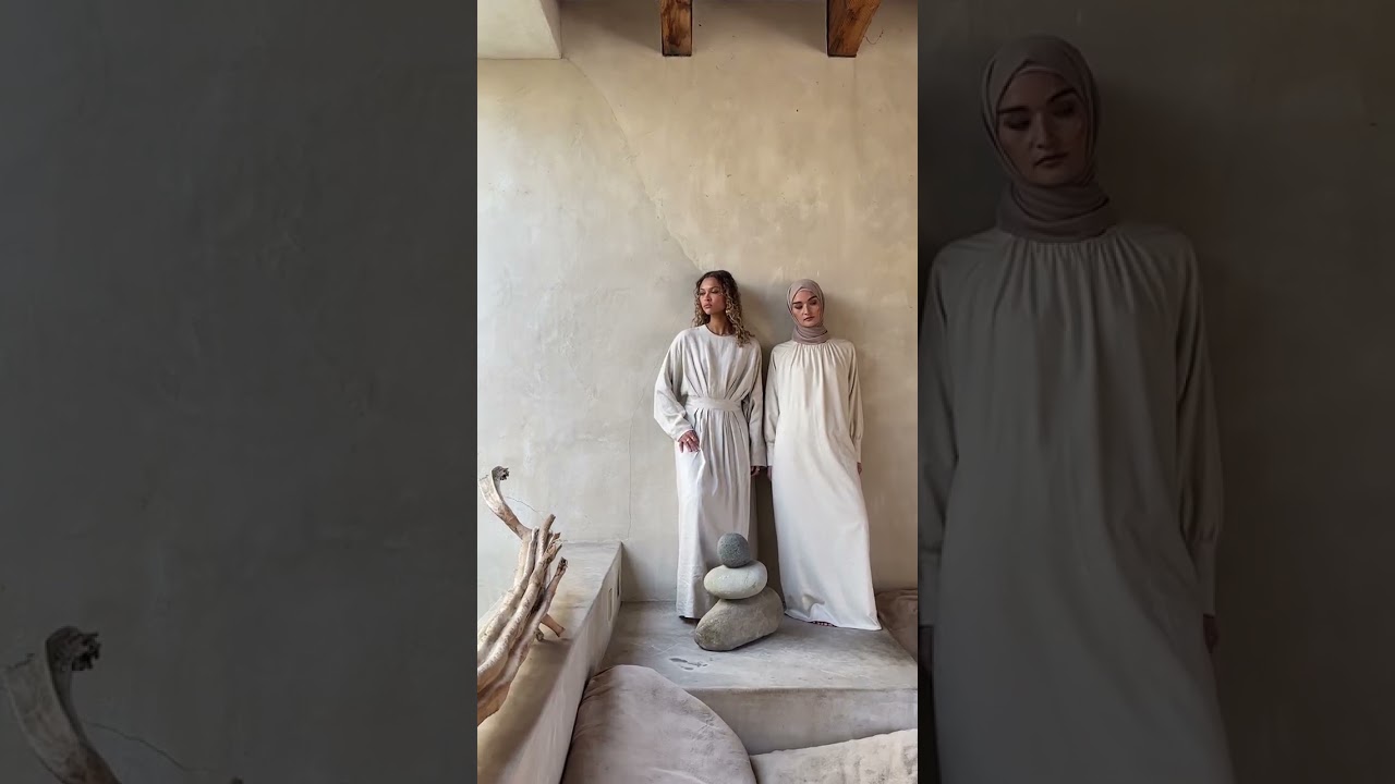 white linen maxi dresses 🐚 | VEILED Summer Collection