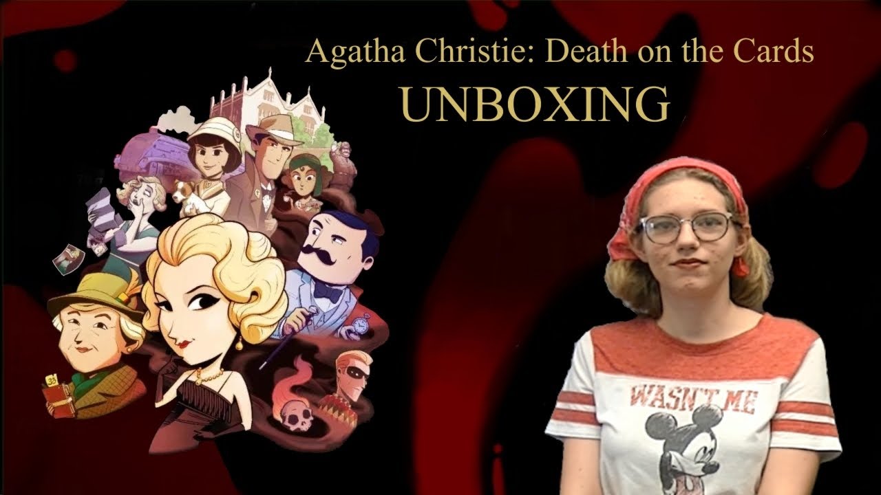 Agatha Christie: Death on the Cards Unboxing - YouTube