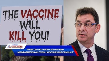Pfizer CEO calls people who spread Covid vaccine misinformation as ‘criminals’ | Asianet Newsable