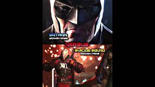 Arkham Batman vs Suicide Squad #marvel #dc #starwars #batman