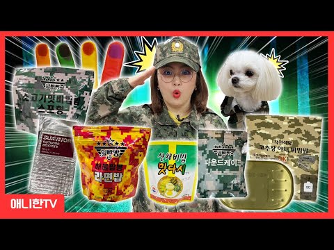 좀비 훈련소 전투식량! 좀비 탈출 생존 도시락 Military Lunchbox [애니한TV]