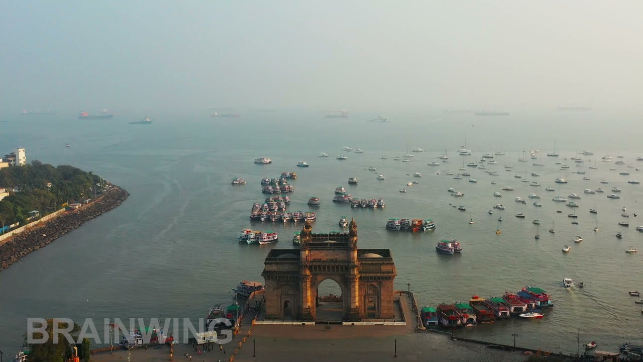 Gateway of India | Taj Palace Hotel | Colaba | South Mumbai Drone Shots