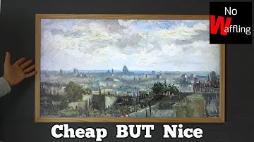 How to MAKE Your OWN OAK FRAME for Samsung The Frame TV - DIY BUILD YOUR OWN TV FRAME